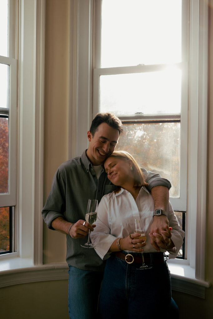 documentary style engagement session by Steady&Sway