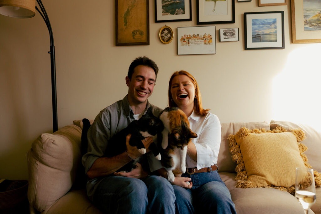 in-home engagement session