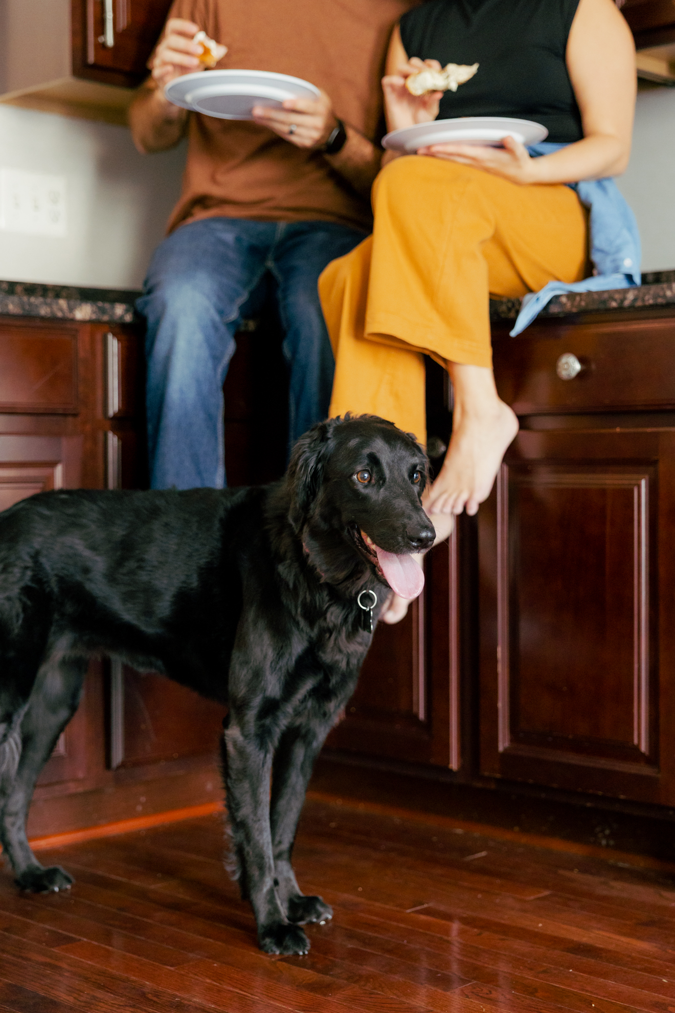 in-home couples photo session